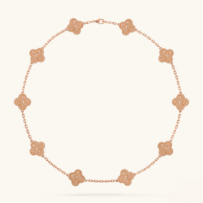 CLOVER | 10 Motive Pink Necklace