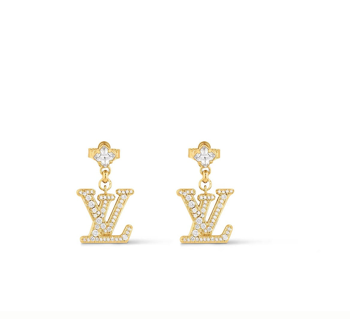 Diamante Mesmera Earrings (gold & silver)