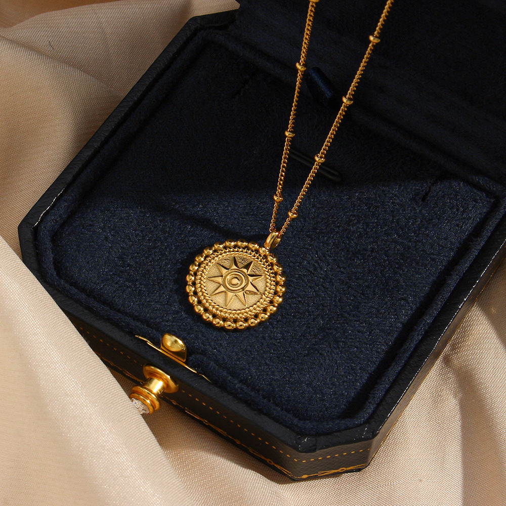Starlight Gold Pendant Necklace